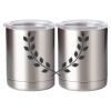 10 oz. Silver Stainless Steel Short Tumbler Thumbnail