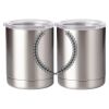 10 oz. Silver Stainless Steel Short Tumbler Thumbnail