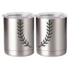 10 oz. Silver Stainless Steel Short Tumbler Thumbnail