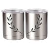 10 oz. Silver Stainless Steel Short Tumbler Thumbnail
