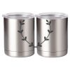 10 oz. Silver Stainless Steel Short Tumbler Thumbnail