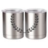 10 oz. Silver Stainless Steel Short Tumbler Thumbnail