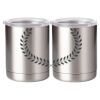 10 oz. Silver Stainless Steel Short Tumbler Thumbnail