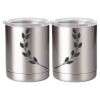 10 oz. Silver Stainless Steel Short Tumbler Thumbnail