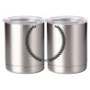 10 oz. Silver Stainless Steel Short Tumbler Thumbnail