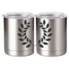 10 oz. Silver Stainless Steel Short Tumbler Thumbnail
