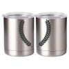 10 oz. Silver Stainless Steel Short Tumbler Thumbnail