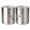 10 oz. Silver Stainless Steel Short Tumbler Thumbnail