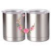10 oz. Silver Stainless Steel Short Tumbler Thumbnail