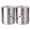 10 oz. Silver Stainless Steel Short Tumbler Thumbnail