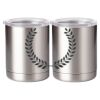 10 oz. Silver Stainless Steel Short Tumbler Thumbnail