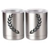 10 oz. Silver Stainless Steel Short Tumbler Thumbnail