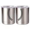 10 oz. Silver Stainless Steel Short Tumbler Thumbnail