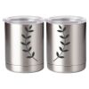 10 oz. Silver Stainless Steel Short Tumbler Thumbnail