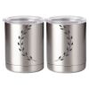 10 oz. Silver Stainless Steel Short Tumbler Thumbnail