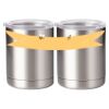 10 oz. Silver Stainless Steel Short Tumbler Thumbnail