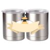 10 oz. Silver Stainless Steel Short Tumbler Thumbnail