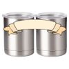 10 oz. Silver Stainless Steel Short Tumbler Thumbnail