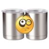 10 oz. Silver Stainless Steel Short Tumbler Thumbnail