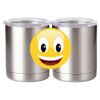 10 oz. Silver Stainless Steel Short Tumbler Thumbnail