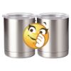 10 oz. Silver Stainless Steel Short Tumbler Thumbnail