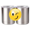 10 oz. Silver Stainless Steel Short Tumbler Thumbnail