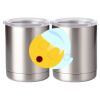 10 oz. Silver Stainless Steel Short Tumbler Thumbnail