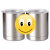 10 oz. Silver Stainless Steel Short Tumbler Thumbnail