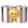 10 oz. Silver Stainless Steel Short Tumbler Thumbnail