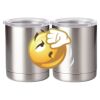 10 oz. Silver Stainless Steel Short Tumbler Thumbnail