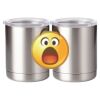 10 oz. Silver Stainless Steel Short Tumbler Thumbnail