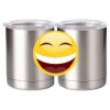 10 oz. Silver Stainless Steel Short Tumbler Thumbnail