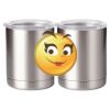 10 oz. Silver Stainless Steel Short Tumbler Thumbnail