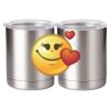 10 oz. Silver Stainless Steel Short Tumbler Thumbnail