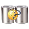 10 oz. Silver Stainless Steel Short Tumbler Thumbnail