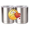 10 oz. Silver Stainless Steel Short Tumbler Thumbnail