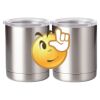 10 oz. Silver Stainless Steel Short Tumbler Thumbnail