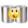 10 oz. Silver Stainless Steel Short Tumbler Thumbnail