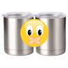 10 oz. Silver Stainless Steel Short Tumbler Thumbnail