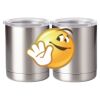10 oz. Silver Stainless Steel Short Tumbler Thumbnail