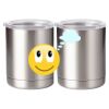 10 oz. Silver Stainless Steel Short Tumbler Thumbnail