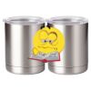 10 oz. Silver Stainless Steel Short Tumbler Thumbnail