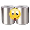 10 oz. Silver Stainless Steel Short Tumbler Thumbnail