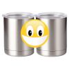 10 oz. Silver Stainless Steel Short Tumbler Thumbnail