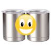 10 oz. Silver Stainless Steel Short Tumbler Thumbnail