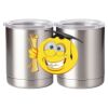 10 oz. Silver Stainless Steel Short Tumbler Thumbnail