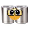 10 oz. Silver Stainless Steel Short Tumbler Thumbnail