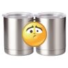10 oz. Silver Stainless Steel Short Tumbler Thumbnail