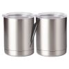 10 oz. Silver Stainless Steel Short Tumbler Thumbnail