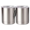 10 oz. Silver Stainless Steel Short Tumbler Thumbnail
